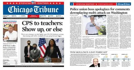 Chicago Tribune Evening Edition – January 08, 2021