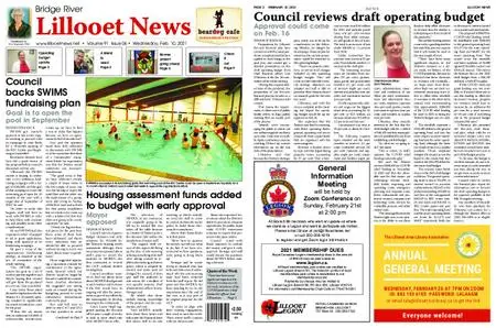 Bridge River Lillooet News – February 10, 2021