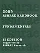 2009 ASHRAE Handbook - Fundamentals (SI Edition)