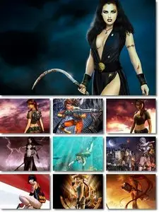 Top Games Babes HQ Walls
