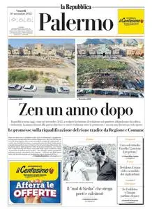 la Repubblica Palermo - 10 Novembre 2023