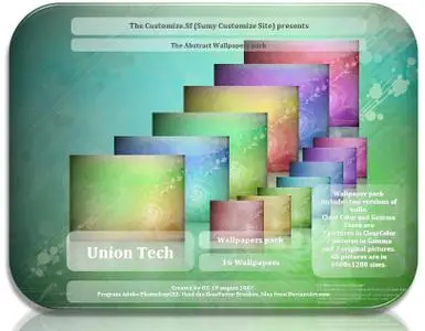 Union Tech Abstract Wallpapers Pack