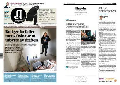 Aftenposten – 27. september 2017