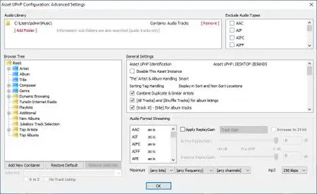 Illustrate dBpoweramp Asset UPnP R2023-05-15