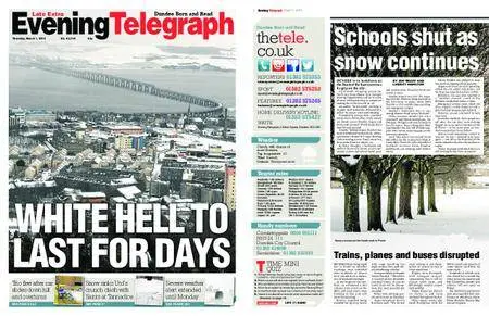 Evening Telegraph Late Edition – March 01, 2018