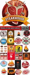 Barbecue Posters Vector Collection 25 EPS