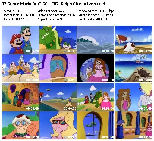 The Adventures Of Super Mario Bros3 S01e07 S01e08 Avaxhome 