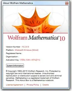 Wolfram Mathematica 10.2.0