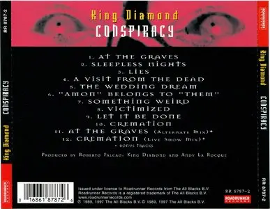 King Diamond - Conspiracy (1989) [Reissue 1997]