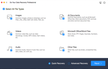 Do Your Data Recovery Professional 6.0 Mac OS X