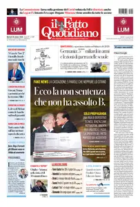 Il Fatto Quotidiano - 28 Ottobre 2025
