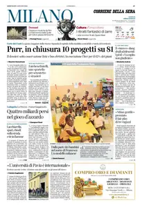 Corriere della Sera Milano - 4 Giugno 2025