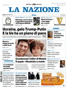 La Nazione Siena - 22 Ottobre 2025