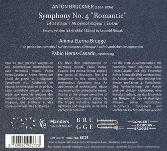 Pablo Heras-Casado, Anima Eterna Brugge - Anton Bruckner: Symphony No.4 'Romantic' (2024)