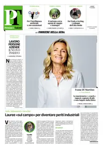 Corriere della Sera Persone & Talenti - 7 Ottobre 2024