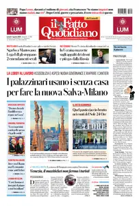 Il Fatto Quotidiano - 4 Agosto 2025