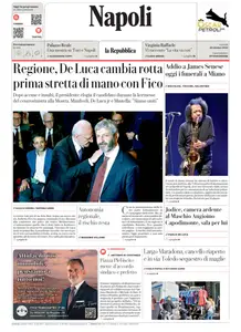la Repubblica Napoli - 30 Ottobre 2025