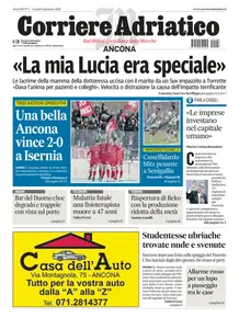 Corriere Adriatico Ancona - 6 Gennaio 2025