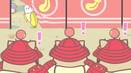 Bananya S03E11 1080p CR WEB DL AAC2 0 H 264 (Multi Subs Bananya S03E11 The Great Warring States Battle Nya!