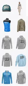 10 Apparel Mockup Bundle 13 by Yellowimages