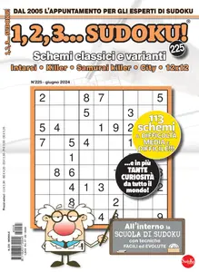 123 Sudoku N.225 - Giugno 2024