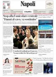 la Repubblica Napoli - 25 Aprile 2025