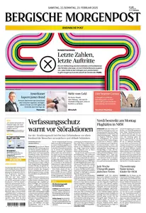 Bergische Morgenpost - 22 Februar 2025