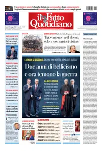 Il Fatto Quotidiano - 31 Maggio 2024