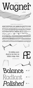 Wagner - Modern Font VL9973Y