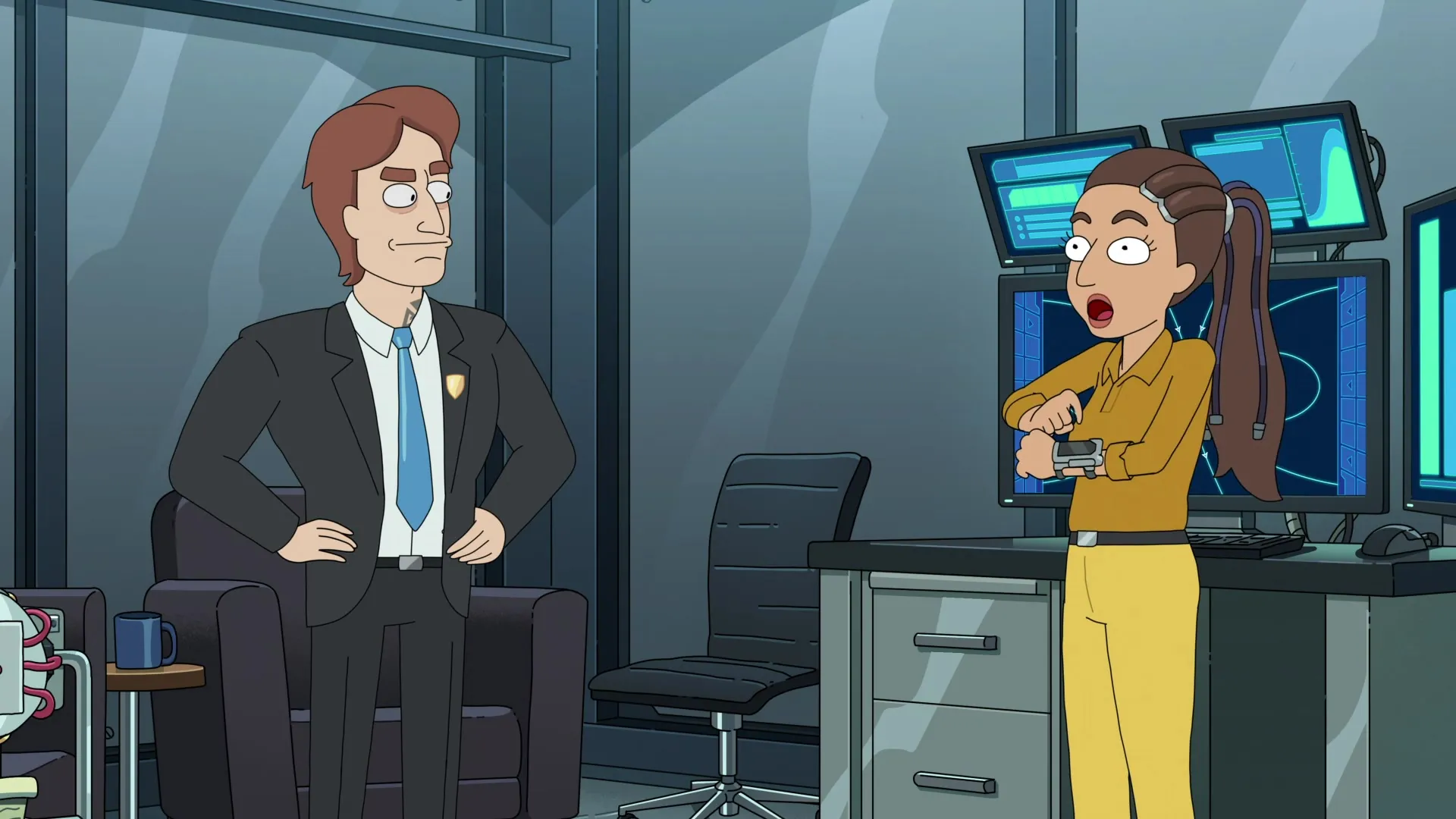 President Curtis S01E07