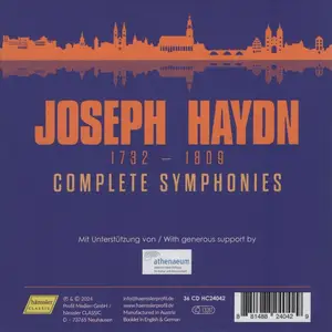 Heidelberger Sinfoniker - Joseph Haydn: Complete Symphonies [36CDs] (2024)