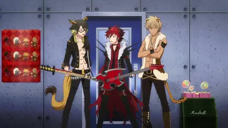 Show By Rock!! - 08 (BD 1920x1080 x 264 Flac mkv" yEnc