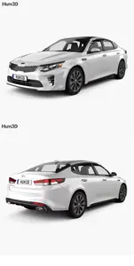 Kia Optima 2019  3D Model