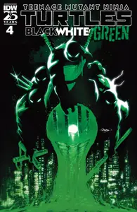 Teenage Mutant Ninja Turtles-Black, White &amp; Green 004 2024 digital Raphael
