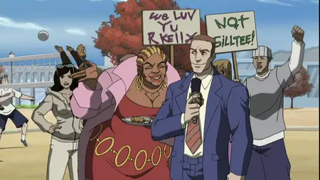 The Boondocks (2005 S01E02 The Trial of Robert Kelly BLACKHAT