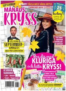 Månads-Kryss - 27 Augusti 2025