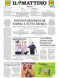 Il Mattino Salerno - 7 Dicembre 2024