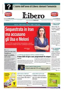 Libero - 30 Dicembre 2024