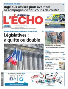 L'Echo Le Régional - 12 Juin 2024