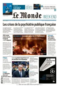 Le Monde du Samedi 11 Janvier 2025