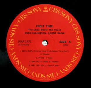 Duke Ellington & Count Basie - First Time (1961) 24-Bit/96-kHz Vinyl Rip