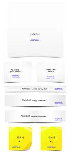 Paper Boxes With Shadows PSD