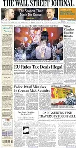 The Wall Street Journal Europe - Tuesday, 12 January 2016