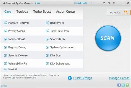 Advanced SystemCare Pro 6.1.9.221 Multilingual