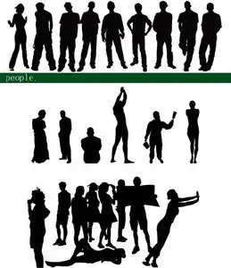 People Vector Silhouettes