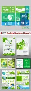 Vectors - Ecology Business Flyers 3