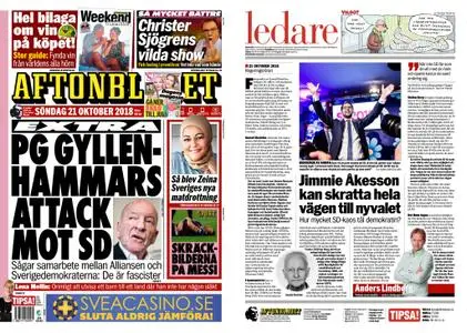 Aftonbladet – 21 oktober 2018