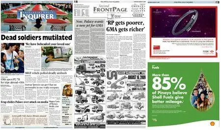 Philippine Daily Inquirer – August 15, 2009