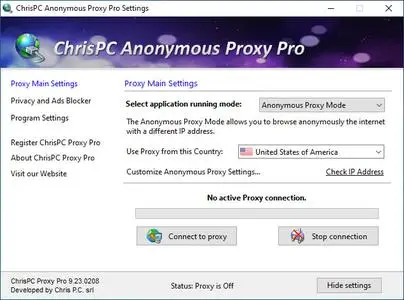 ChrisPC Anonymous Proxy Pro 9.23.1005 Multilingual