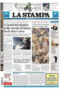 La Stampa - 10 Febbraio 2018